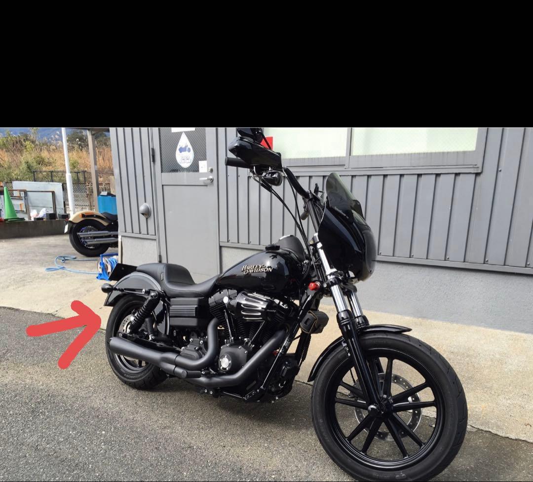 ハーレー　純正　リアサスペンション　 FXDB 2012年より【塗装あり】