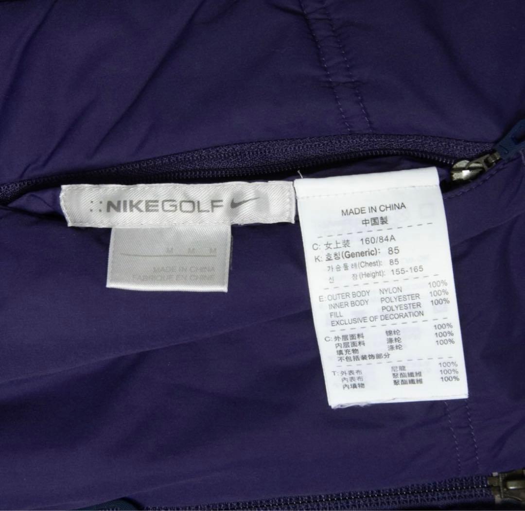 価格４万円程●NIKE GOLF ナイキ ゴルフ リバーシブル ジャケット M