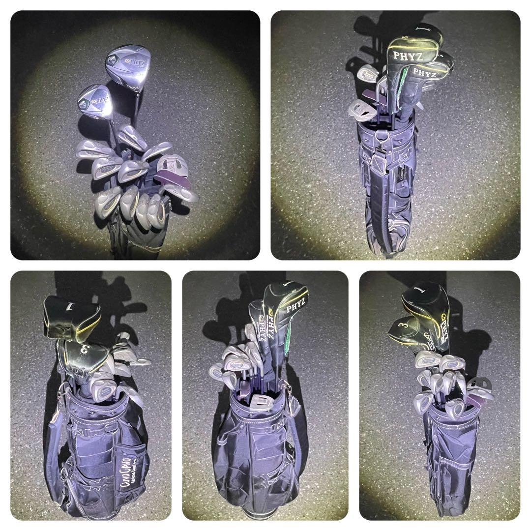 ファイズ、チタンアイアン、パター2本