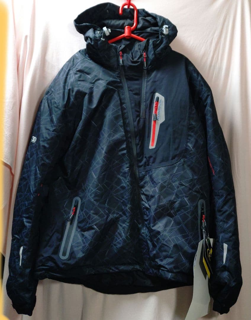 H*3様 KOMINE ブラック ジャケット フード付き　4XL