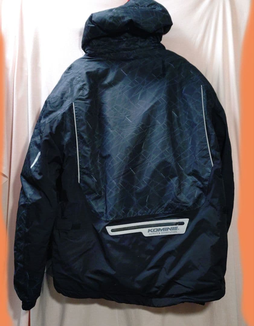 H*3様 KOMINE ブラック ジャケット フード付き　4XL