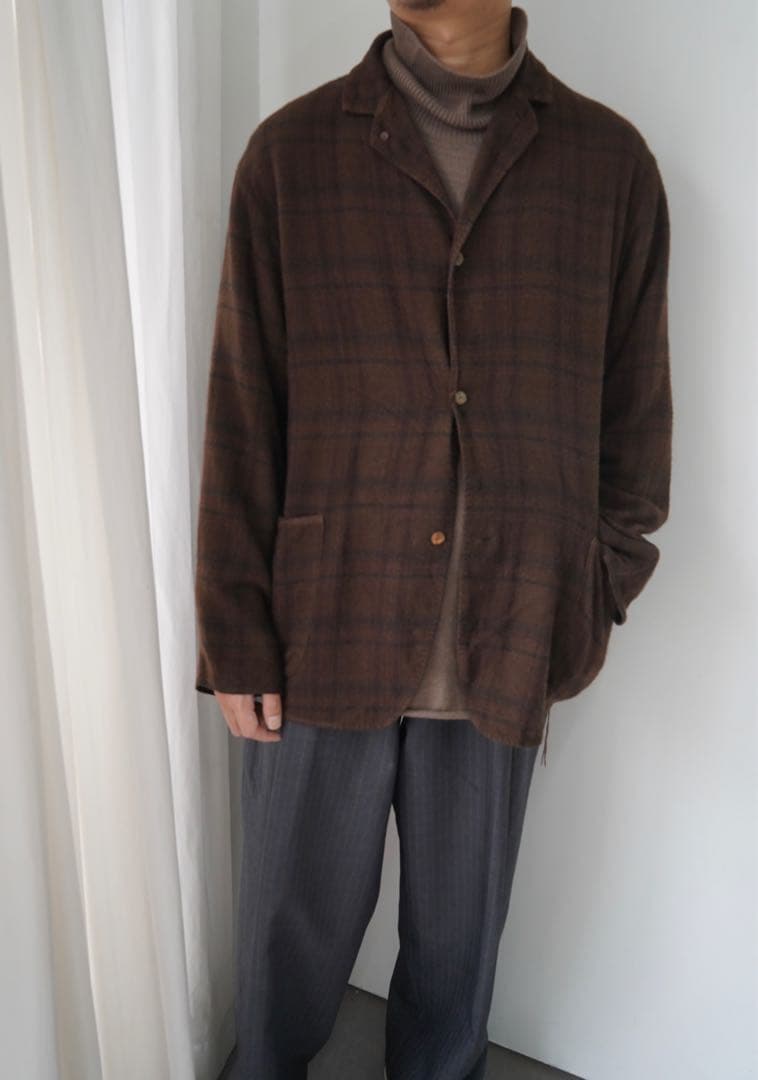 maatee&sons 25AW 折って折ってJK Cashmere Nel 4