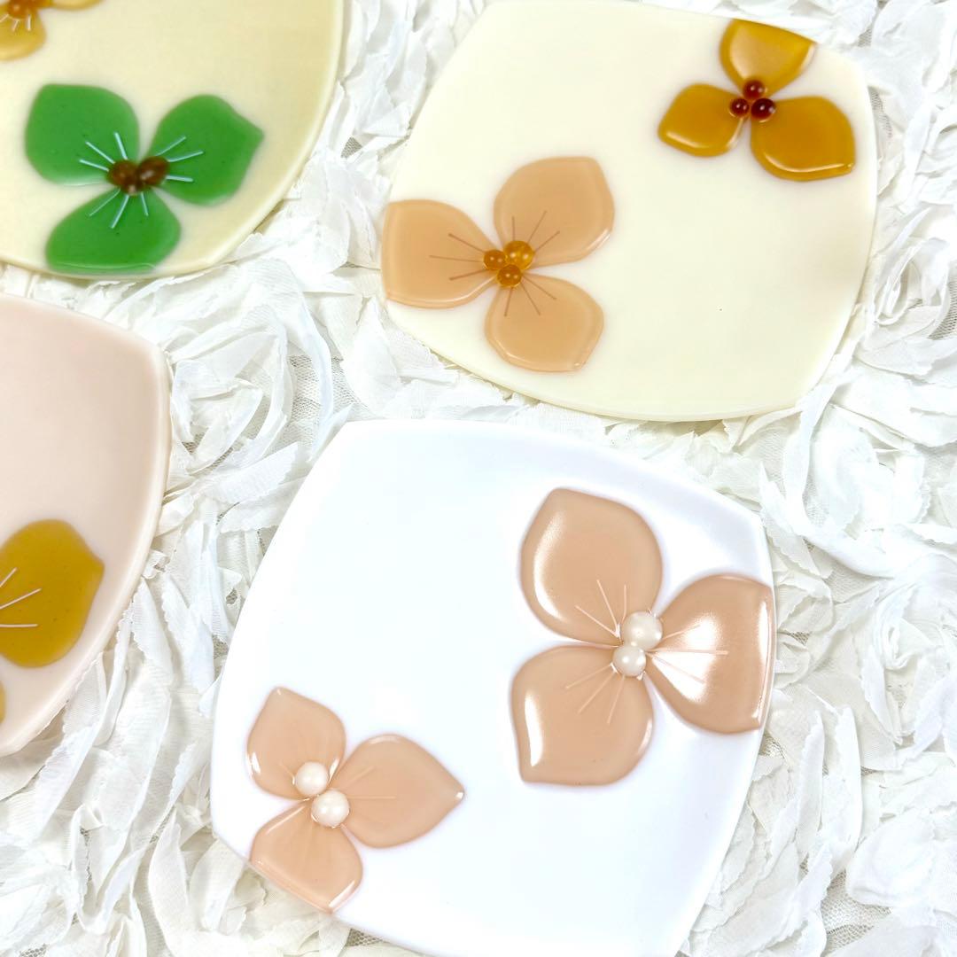 ほぼ未使用✨ガラス作家　佐々木翔子　皿11点セット