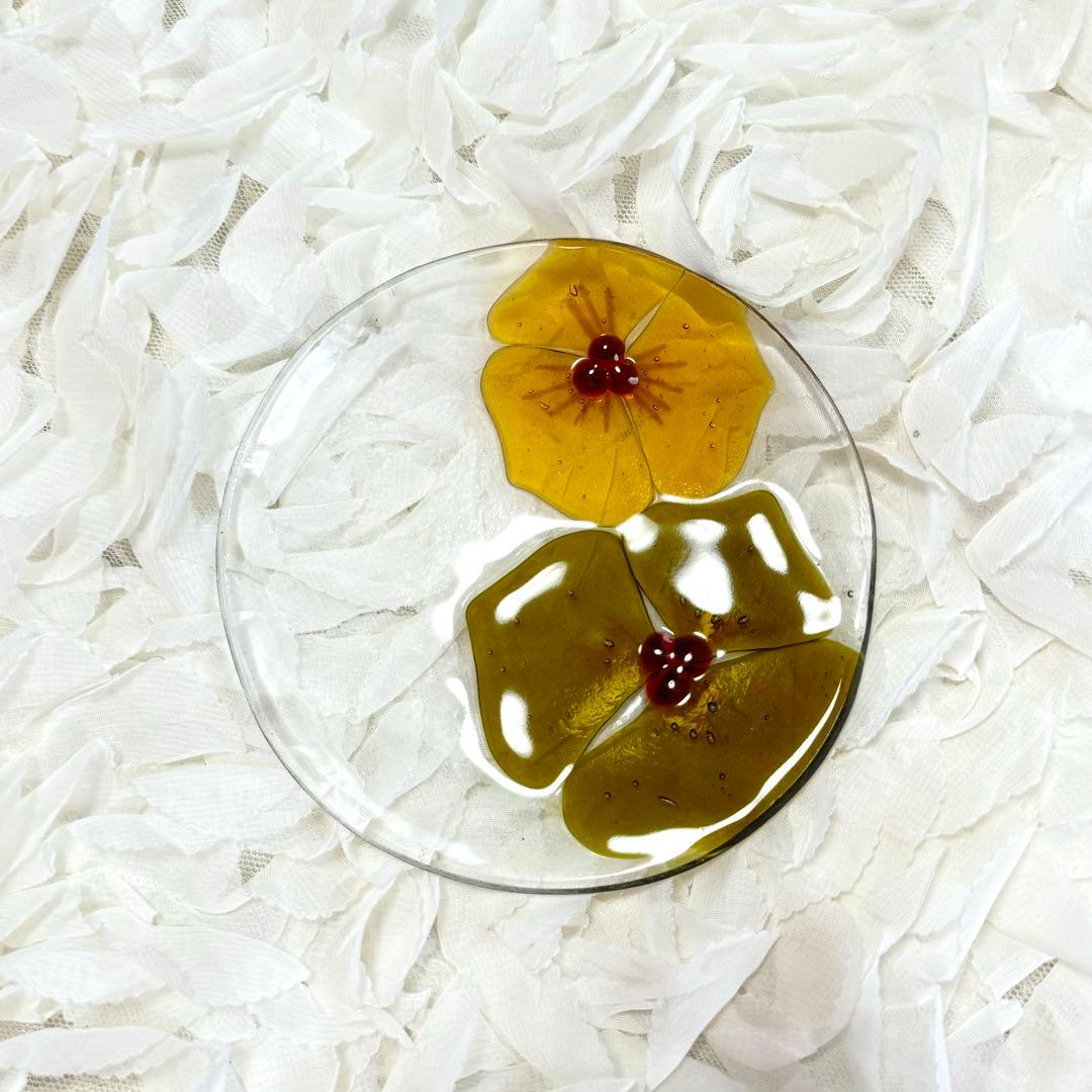 ほぼ未使用✨ガラス作家　佐々木翔子　皿11点セット