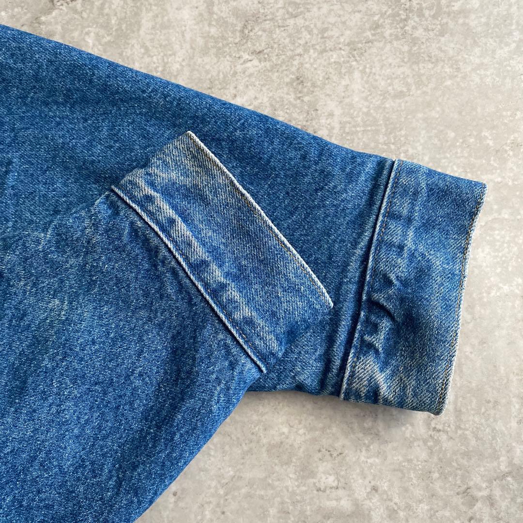 カーハート デニム トラッカー ジャケット USA製 L