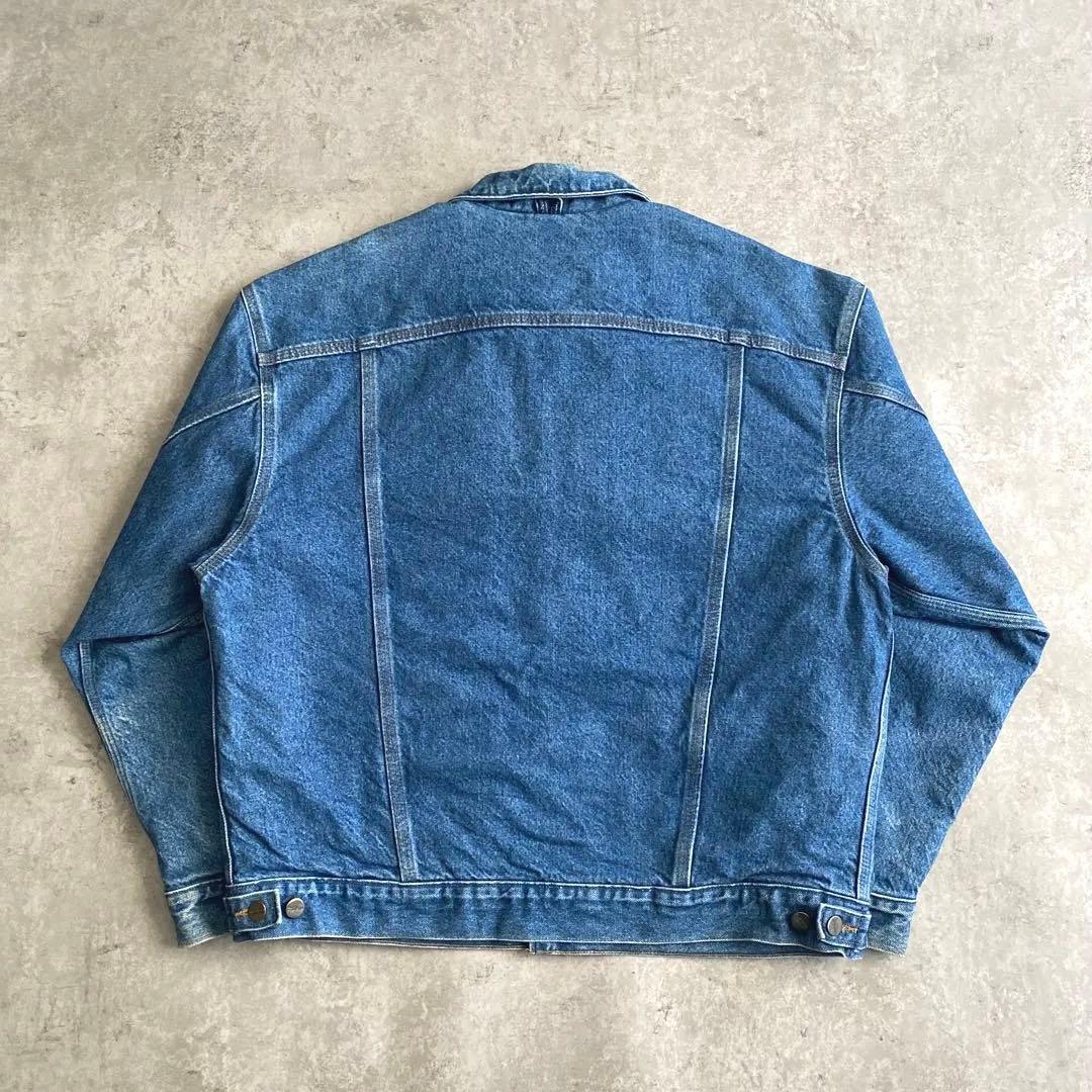 カーハート デニム トラッカー ジャケット USA製 L