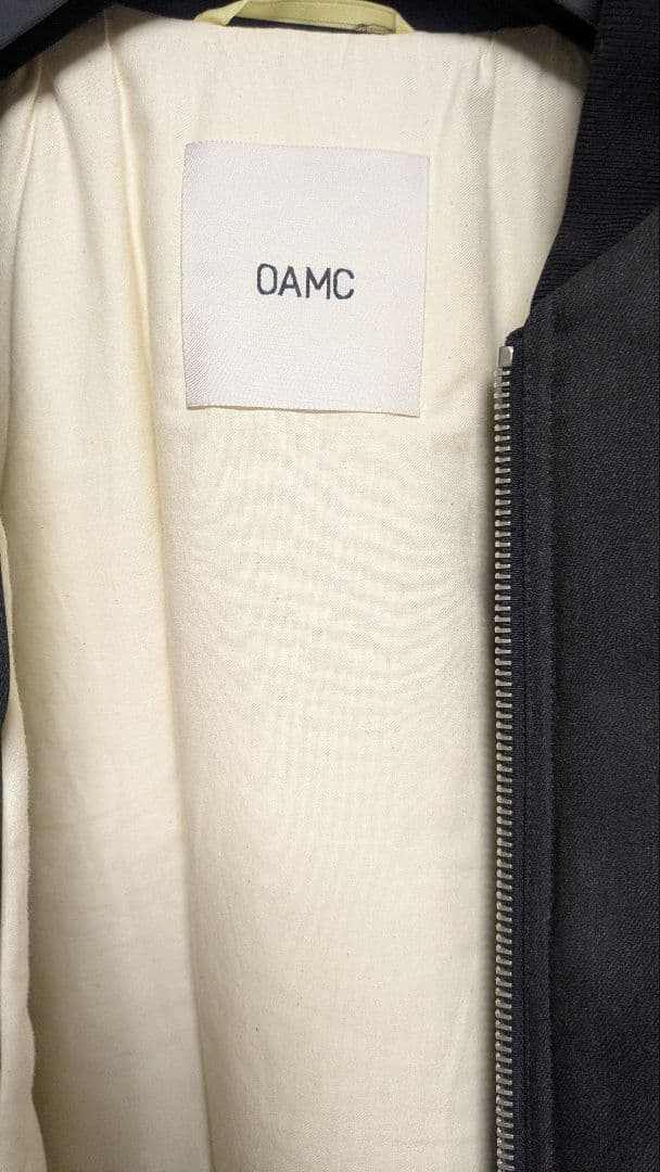 OAMC ブラック MA-1ジャケット