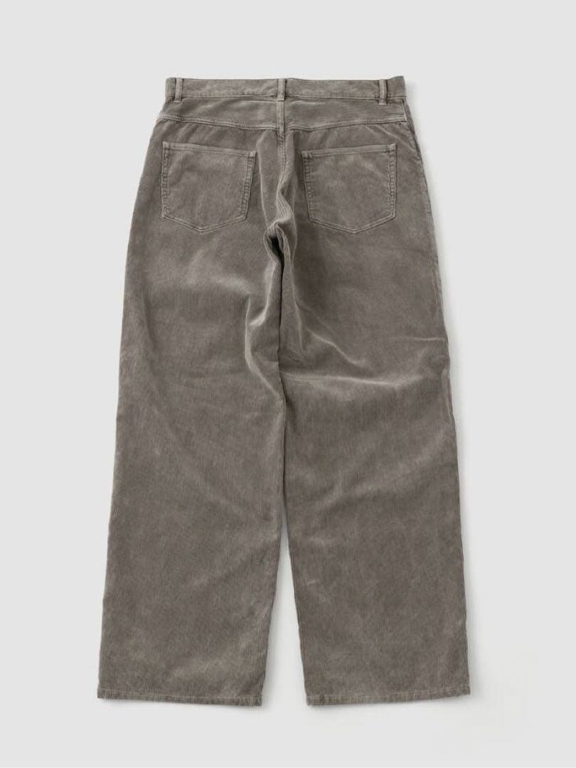 パンツ AURALEE PIGMENT DYED FINX CORDUROY 25aw
