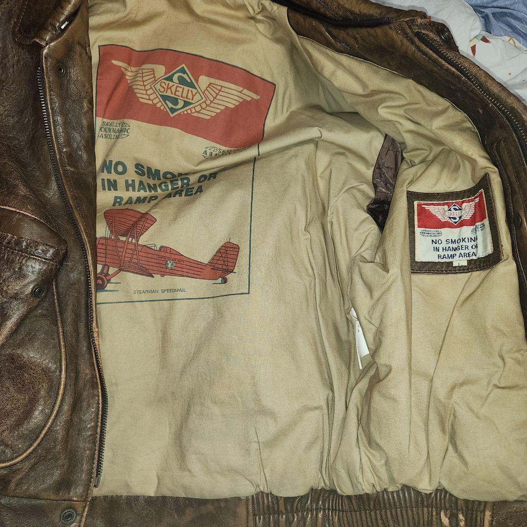 ichi　Betty Boop レザーフライトジャケット B.B UNIT