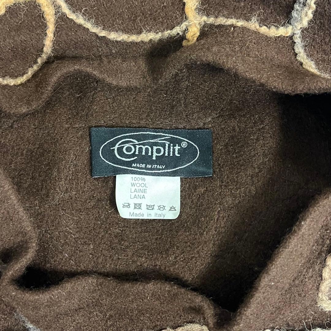 超レア✨高級 complitベレー帽 CA4LA ウール イタリア製 帽子 茶