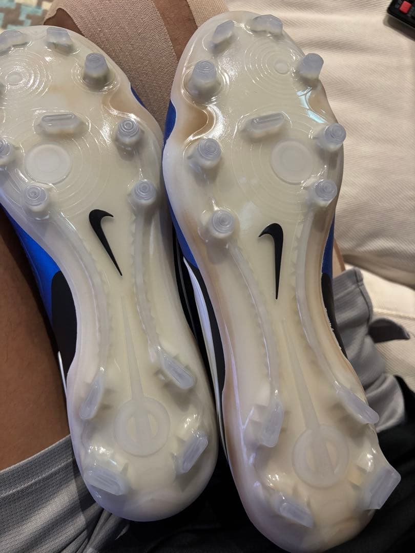 Nike Tiempo サッカーシューズ 青 FG エリート