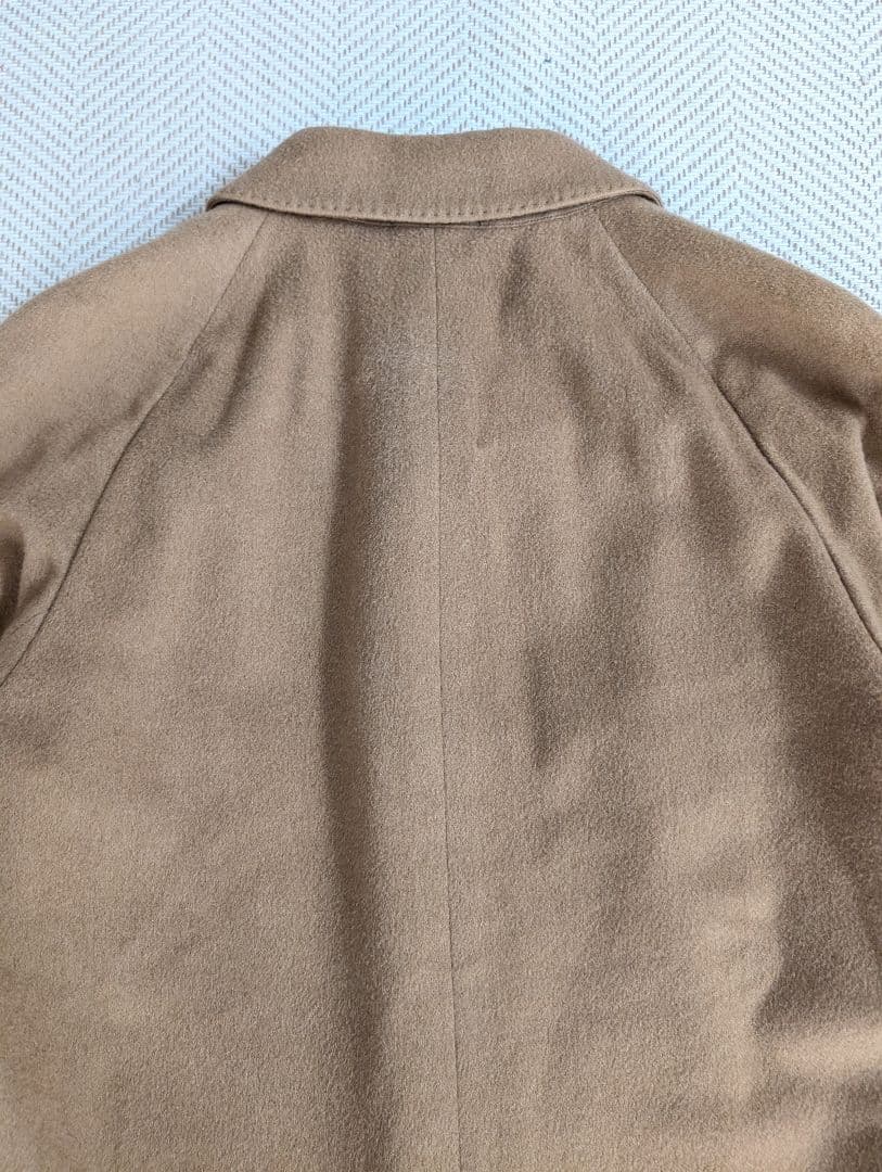 LANVIN PARIS　ランバンウール　カシミア100%　ロングコート　茶