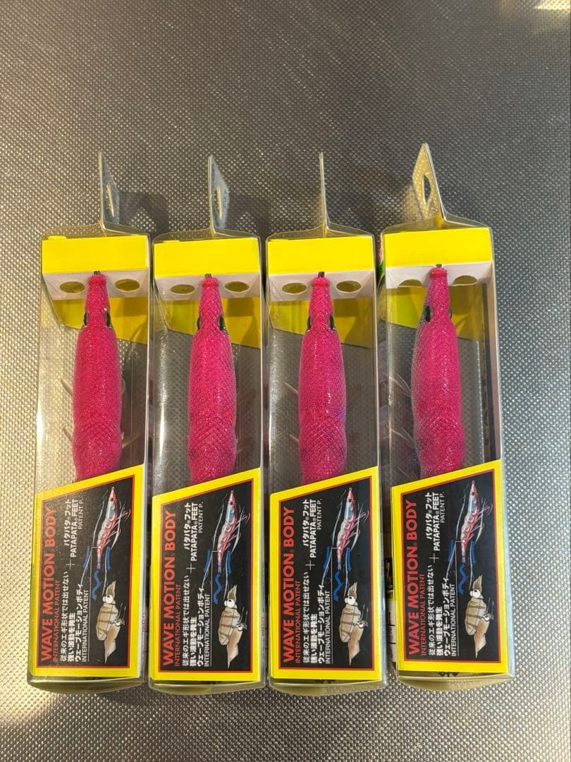 【レア廃盤】デュエル　キャスト3.5号　ラトル　エギ　4本セット