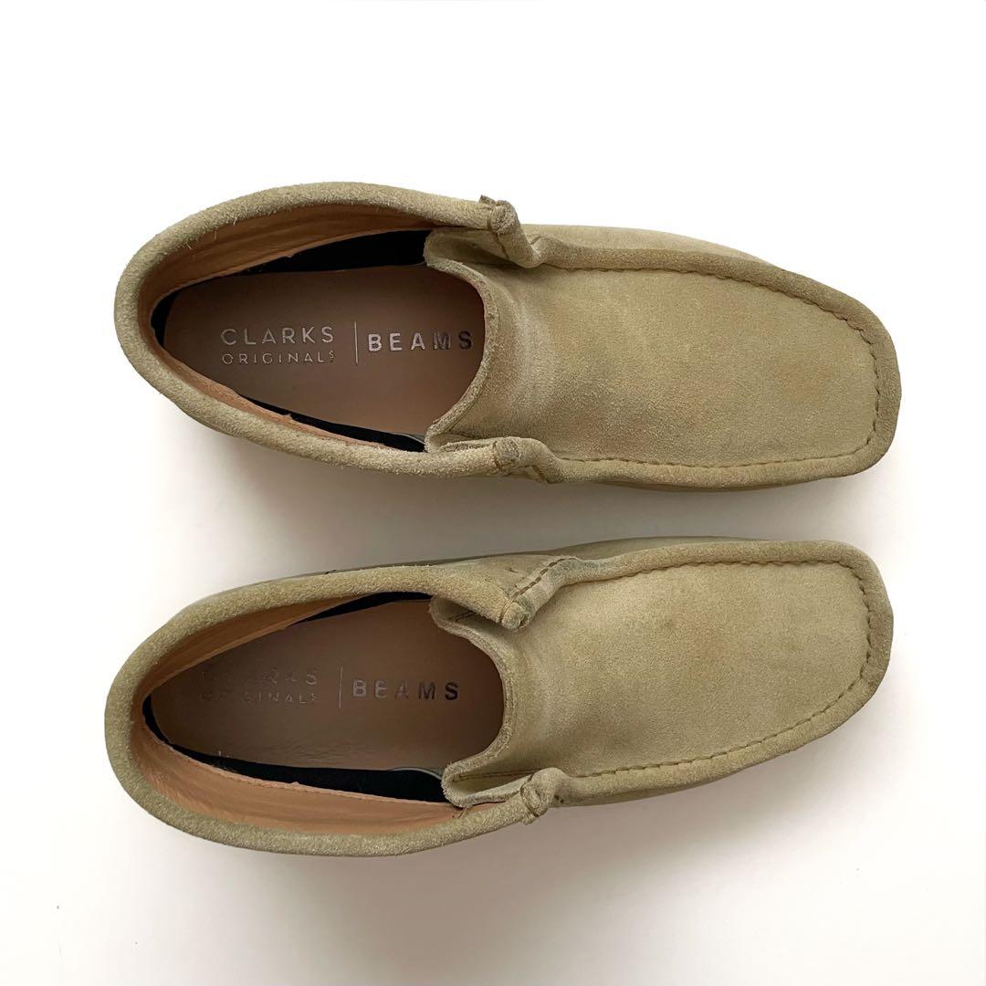 BEAMS別注 Clarks ワラビー GORE-TEX スリッポン