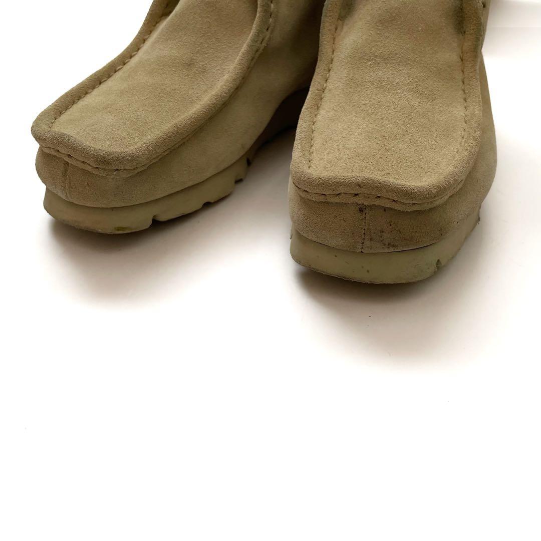 BEAMS別注 Clarks ワラビー GORE-TEX スリッポン