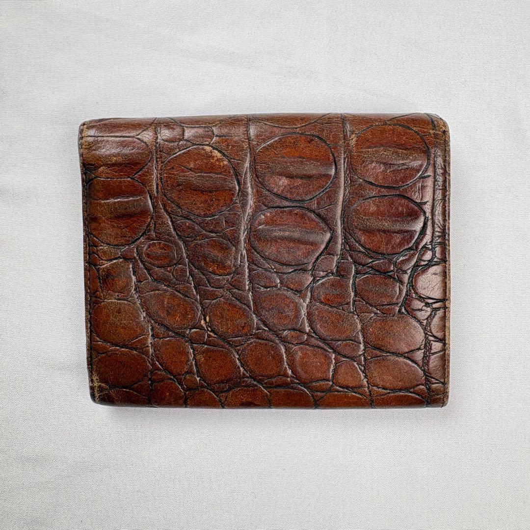 小物 Archive miu miu compact wallet brown