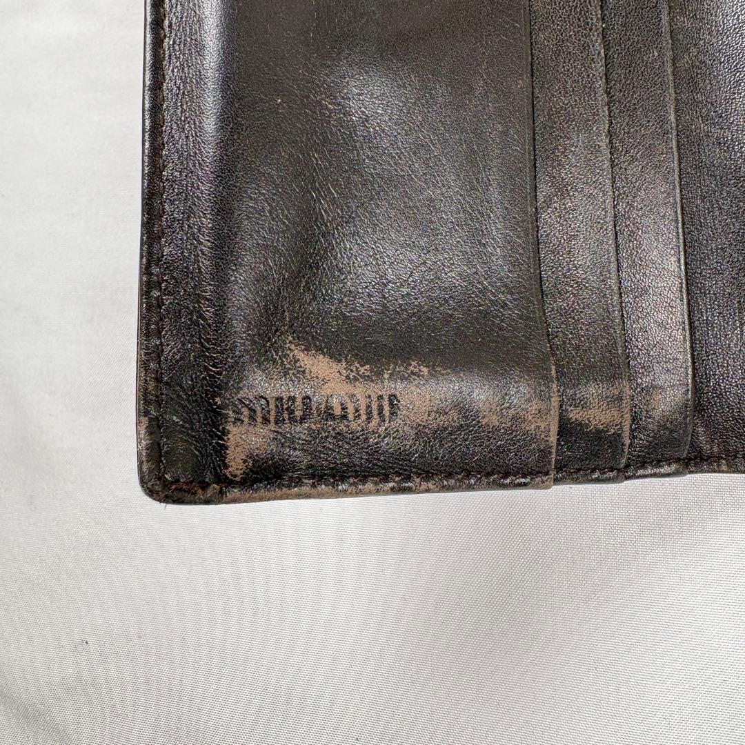 小物 Archive miu miu compact wallet brown