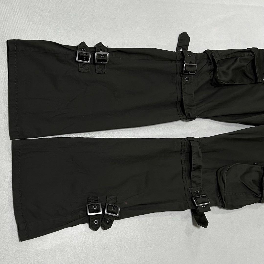 00s Semanticdesign フレア カーゴ ボンテージパンツ お兄系