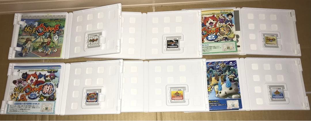 妖怪ウォッチソフトセット（初代、 元祖、本家、真打、赤猫、白犬）