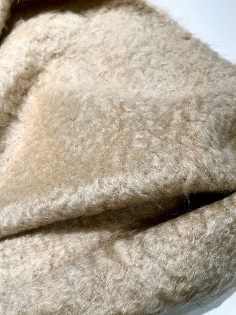 【最終値下げ価格】ASAUCE MELER キッドモヘア 大判ストール