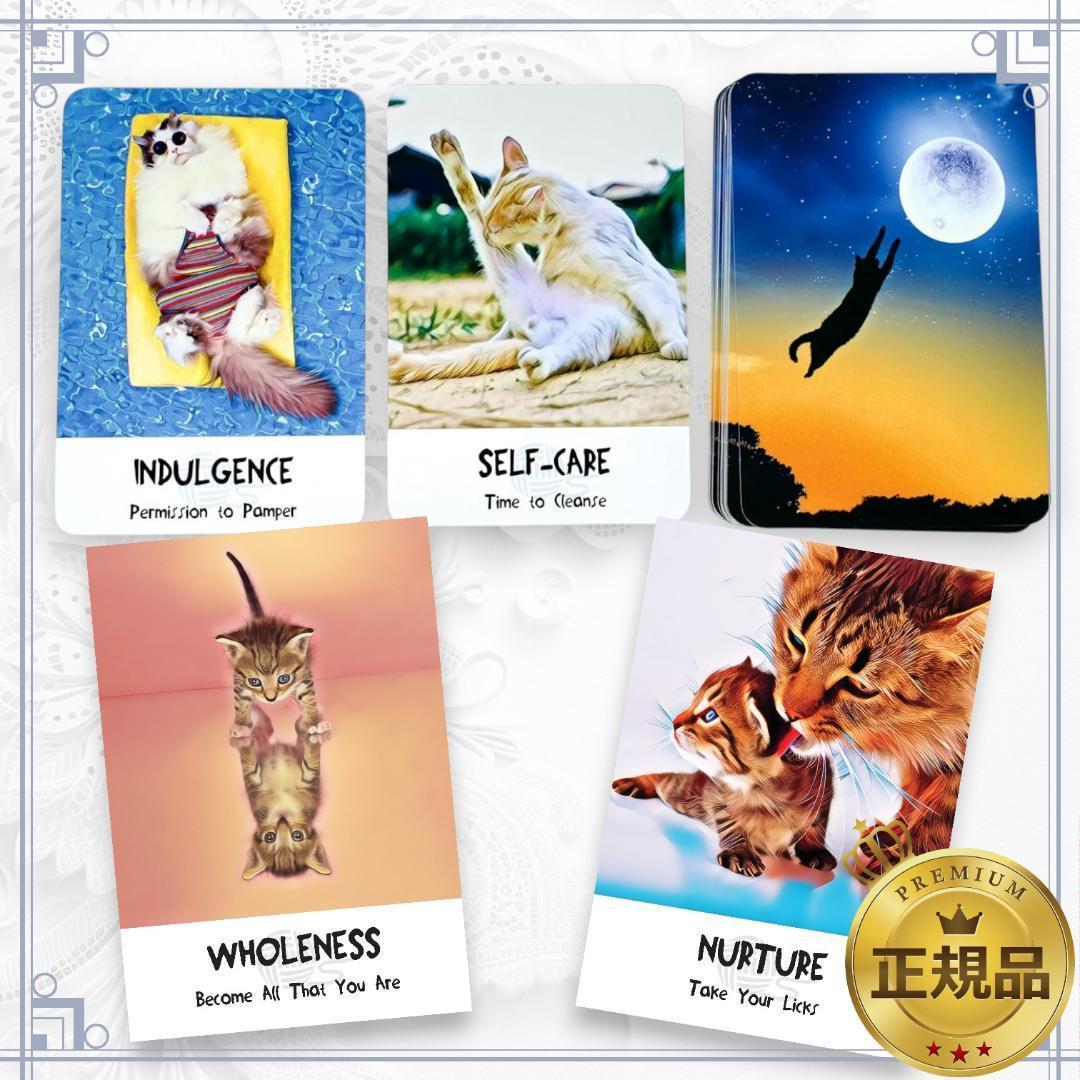 【正規品オラクルカード】新装版✨キュート＆癒し✨可愛い猫たちの知恵のカード