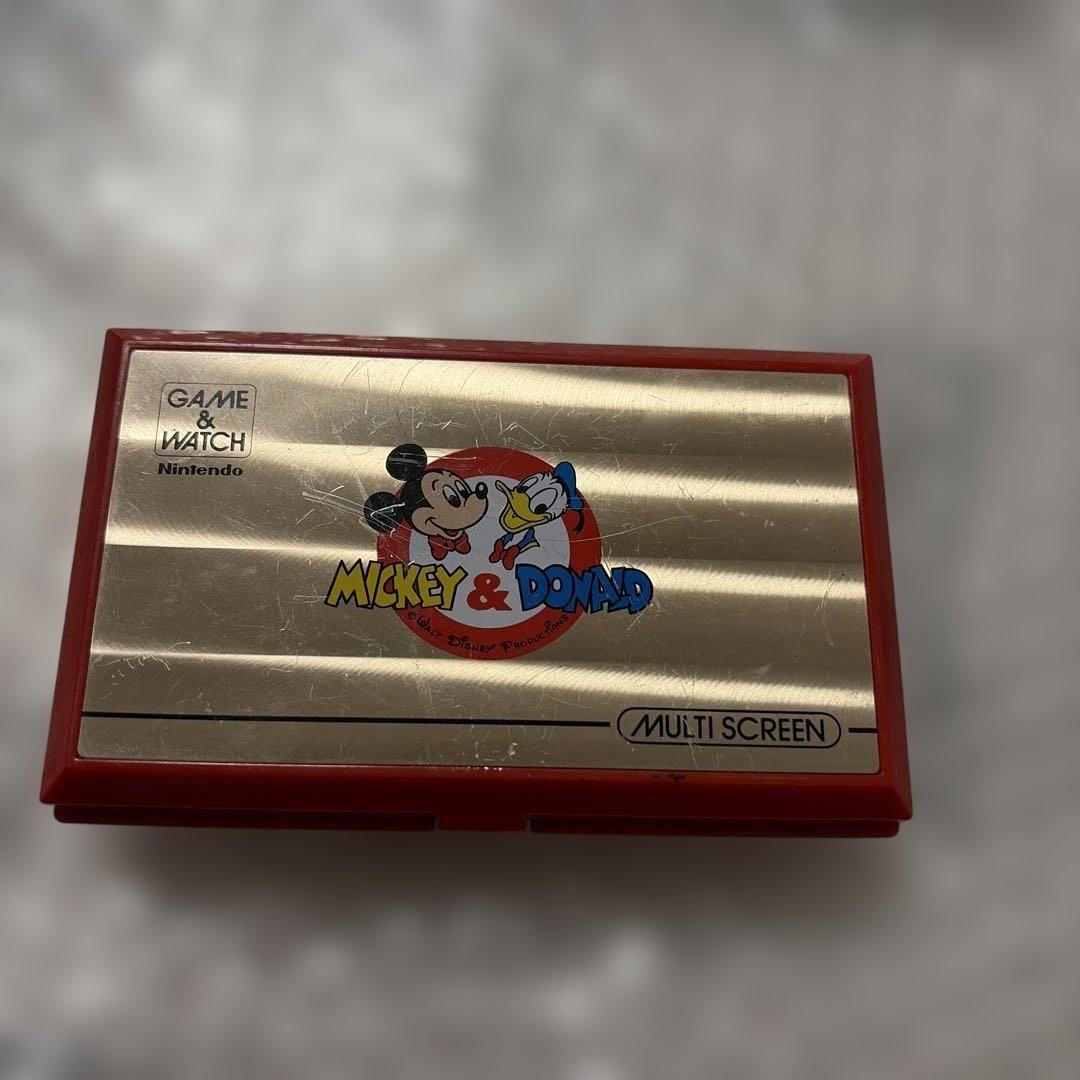 任天堂 ゲームウォッチ ミッキーマウス　ミッキー&ドナルド