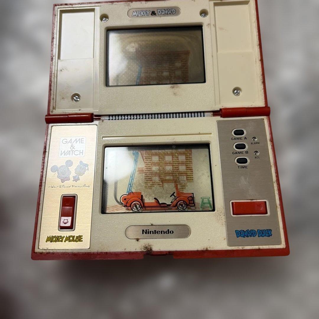 任天堂 ゲームウォッチ ミッキーマウス　ミッキー&ドナルド