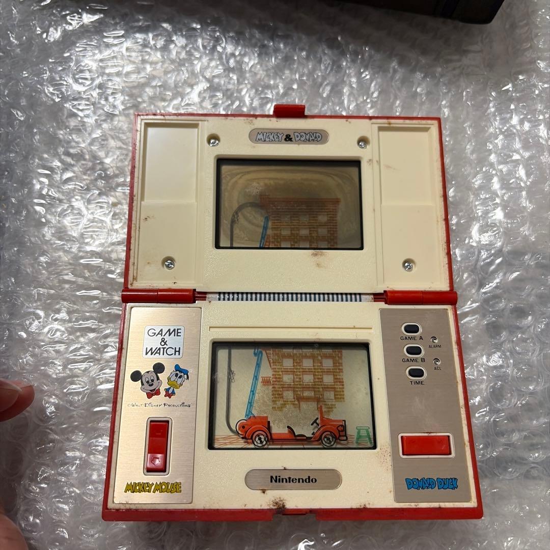 任天堂 ゲームウォッチ ミッキーマウス　ミッキー&ドナルド