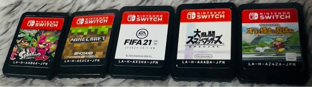 Nintendo Switch ゲームソフト 5点セット