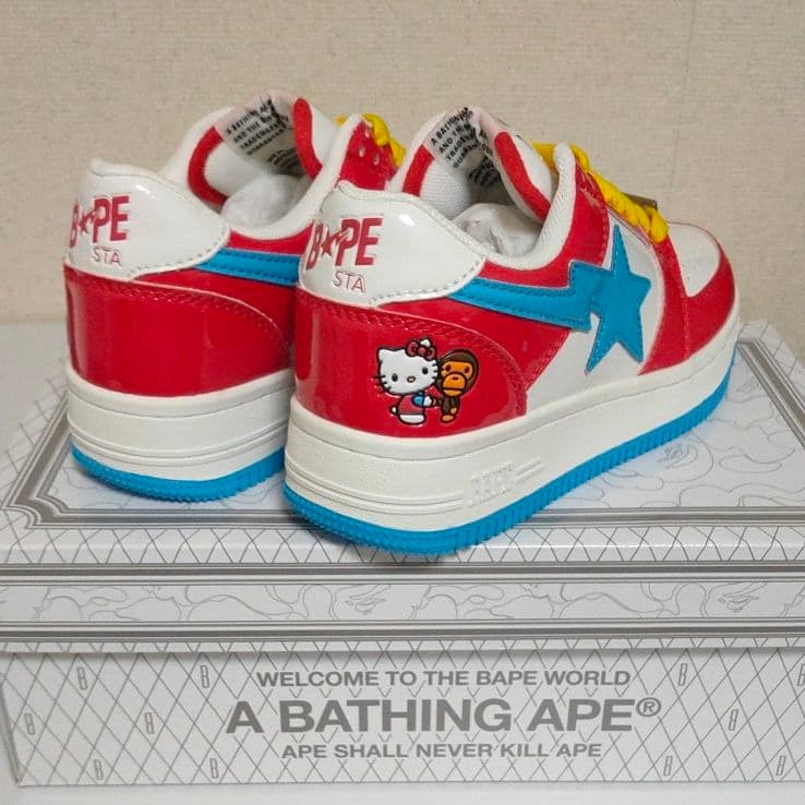 【新品】ハローキティ × BAPE STA LOW 23cm