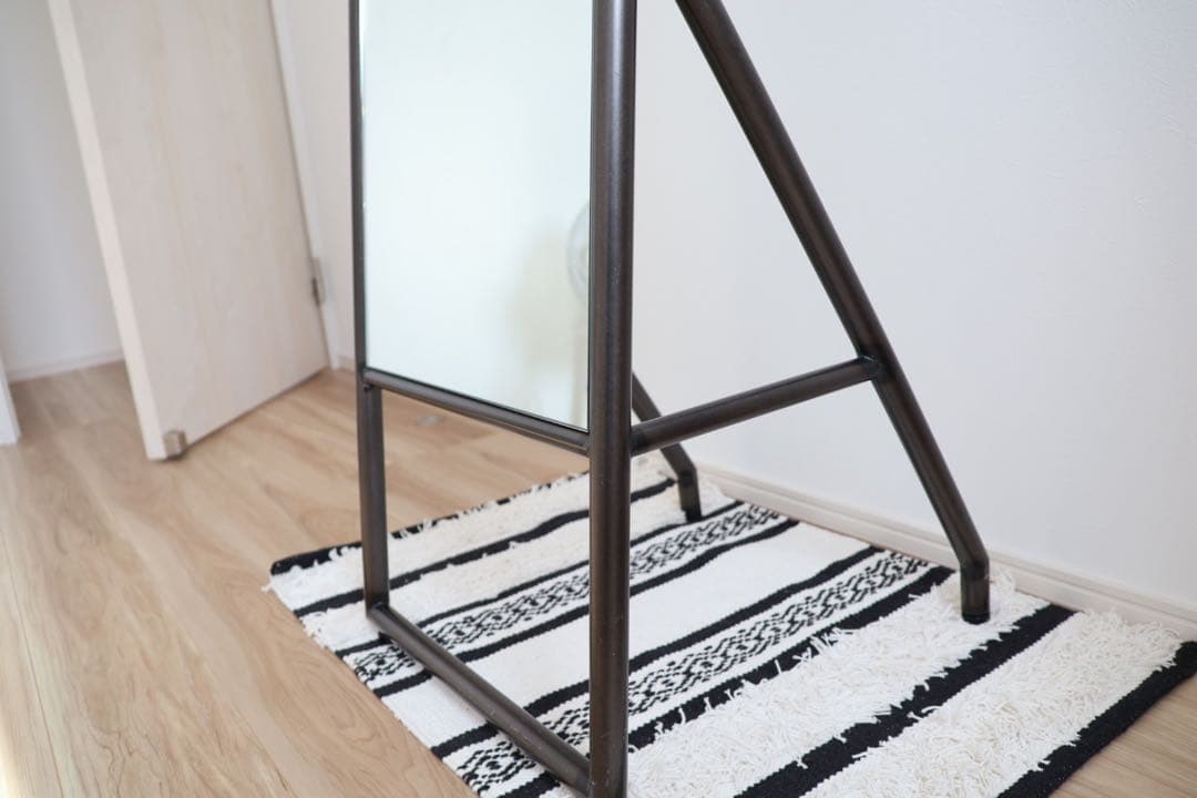 タヌキさん専用スタンドミラー　姿見　鏡　アンティーク調　ミラー