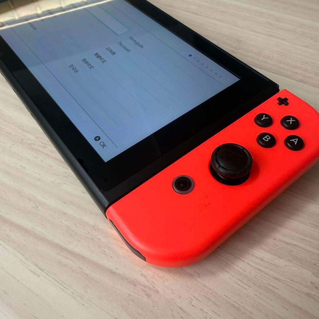 Nintendo Switch 本体 青/赤 箱なし