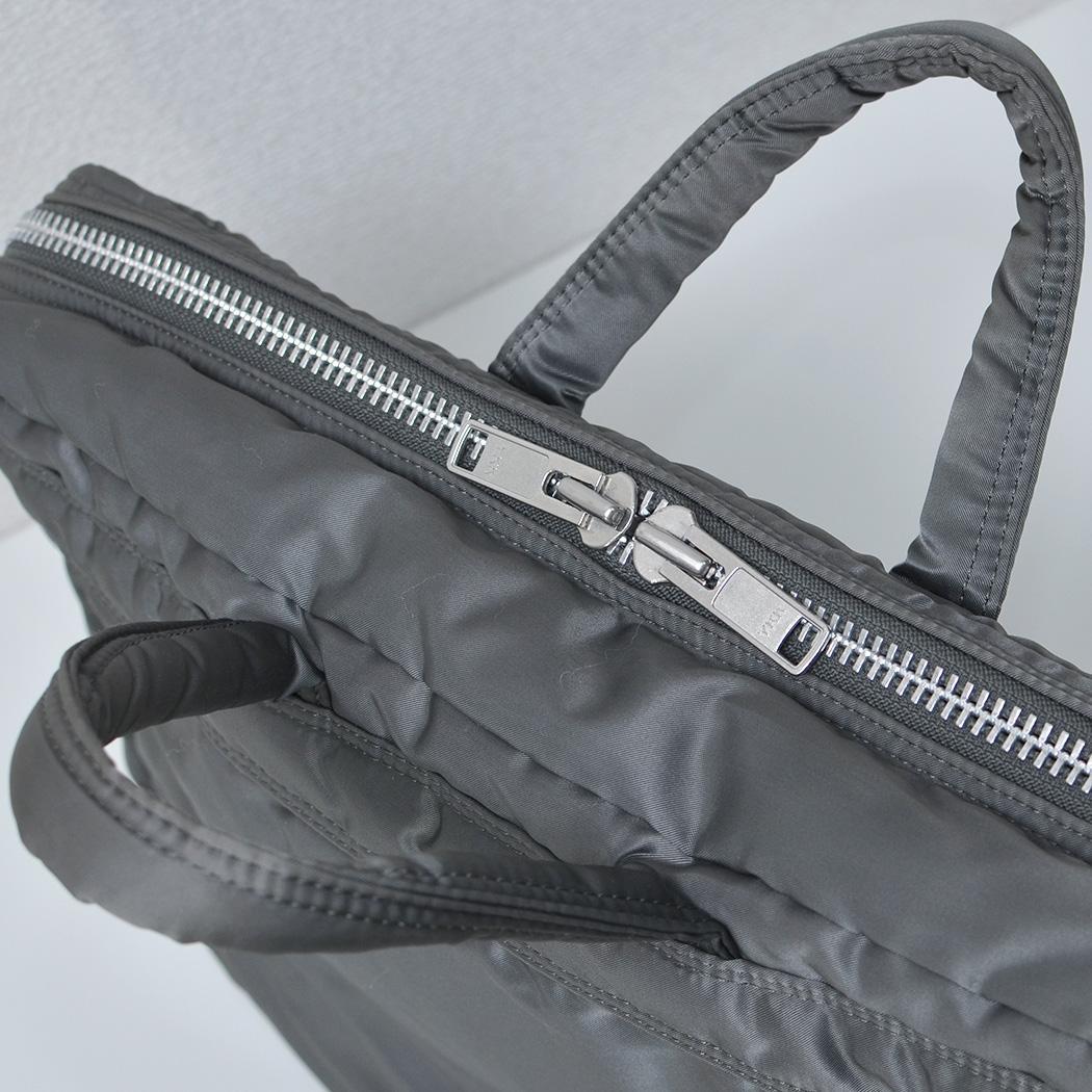 ポーター　タンカー　2wayブリーフケース 【シルバーグレー】