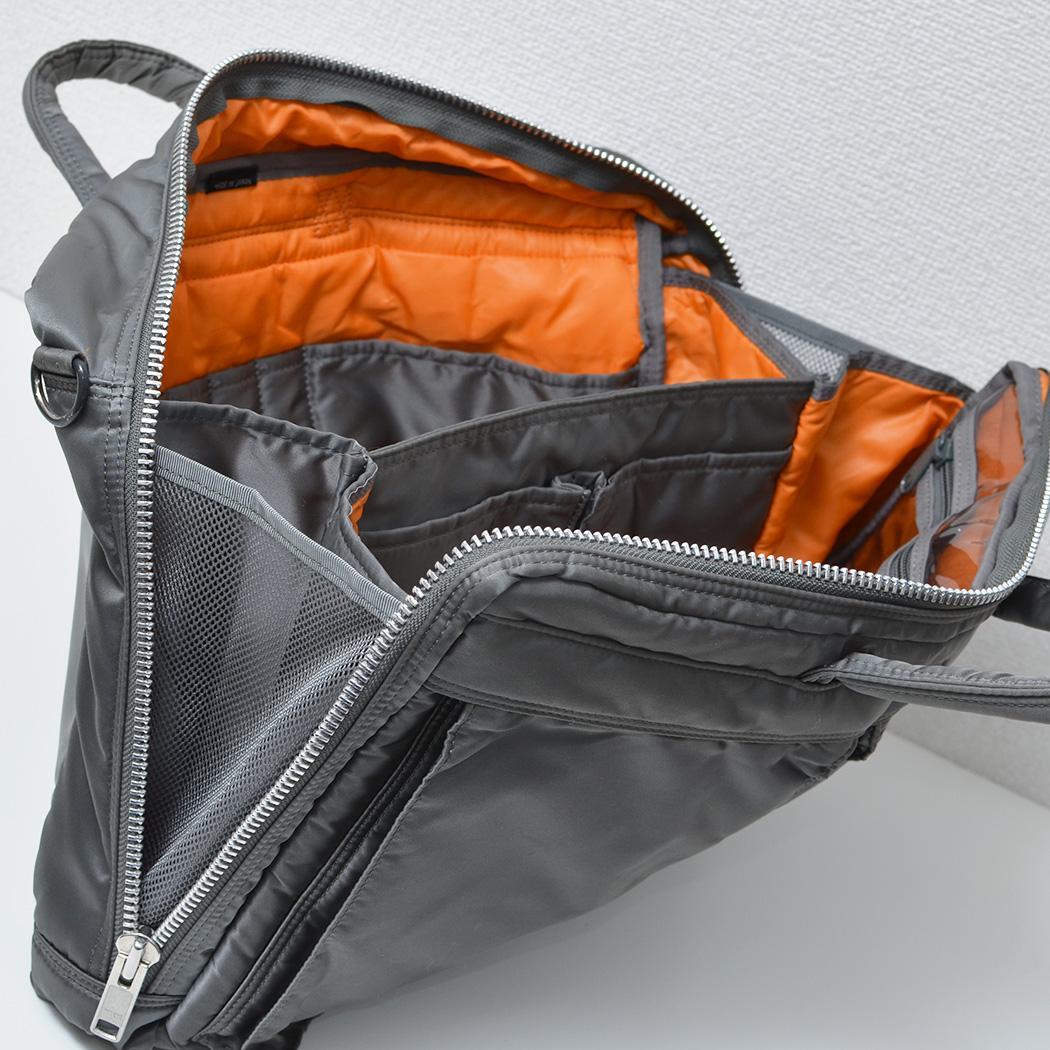 ポーター　タンカー　2wayブリーフケース 【シルバーグレー】