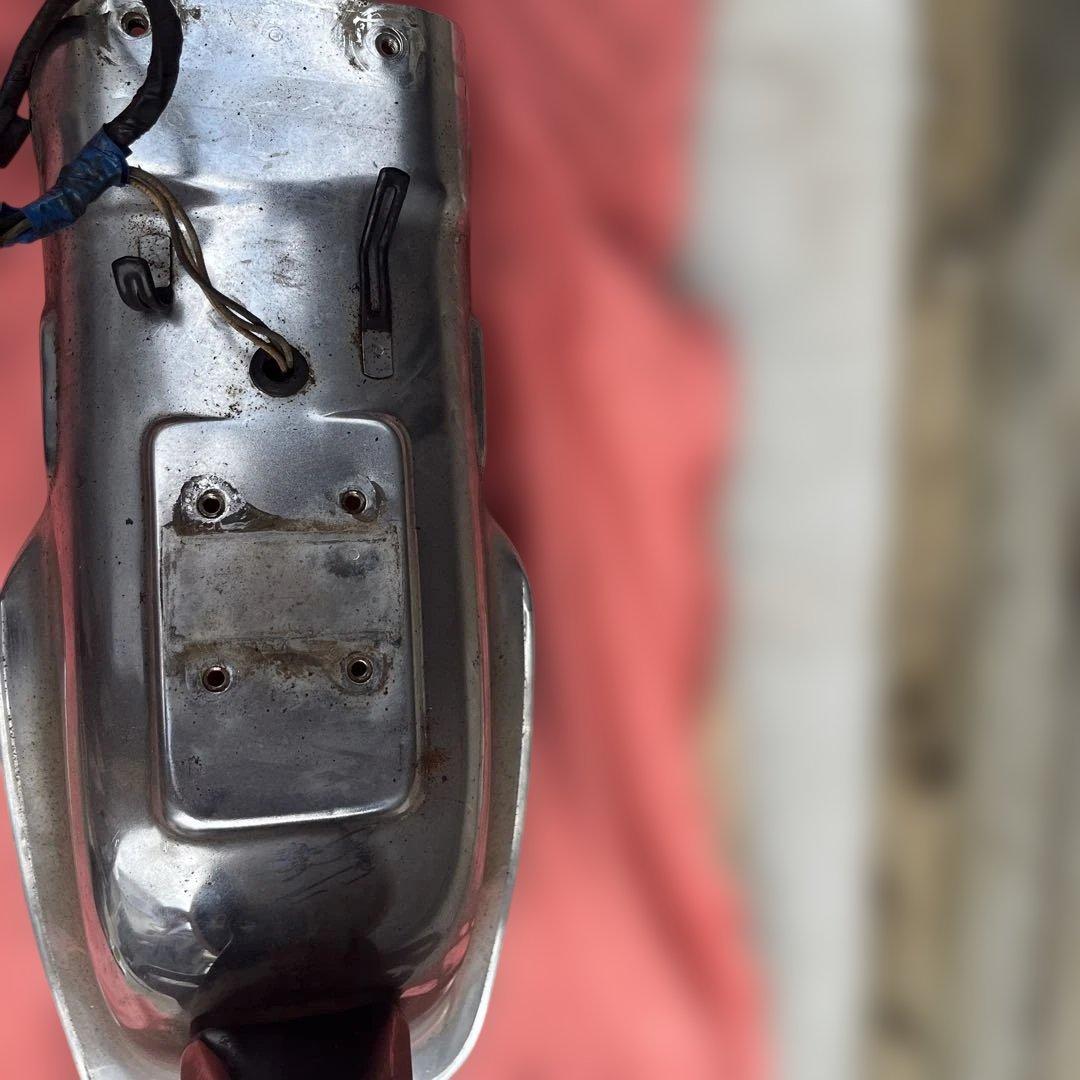 Z1 Z2 純正　リアフェンダー　テールランプ付き　ヤレ　19