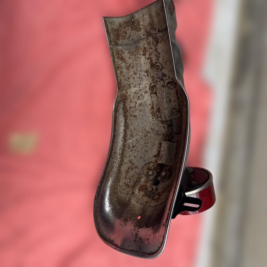 Z1 Z2 純正　リアフェンダー　テールランプ付き　ヤレ　19