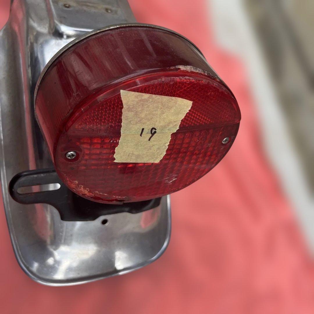 Z1 Z2 純正　リアフェンダー　テールランプ付き　ヤレ　19