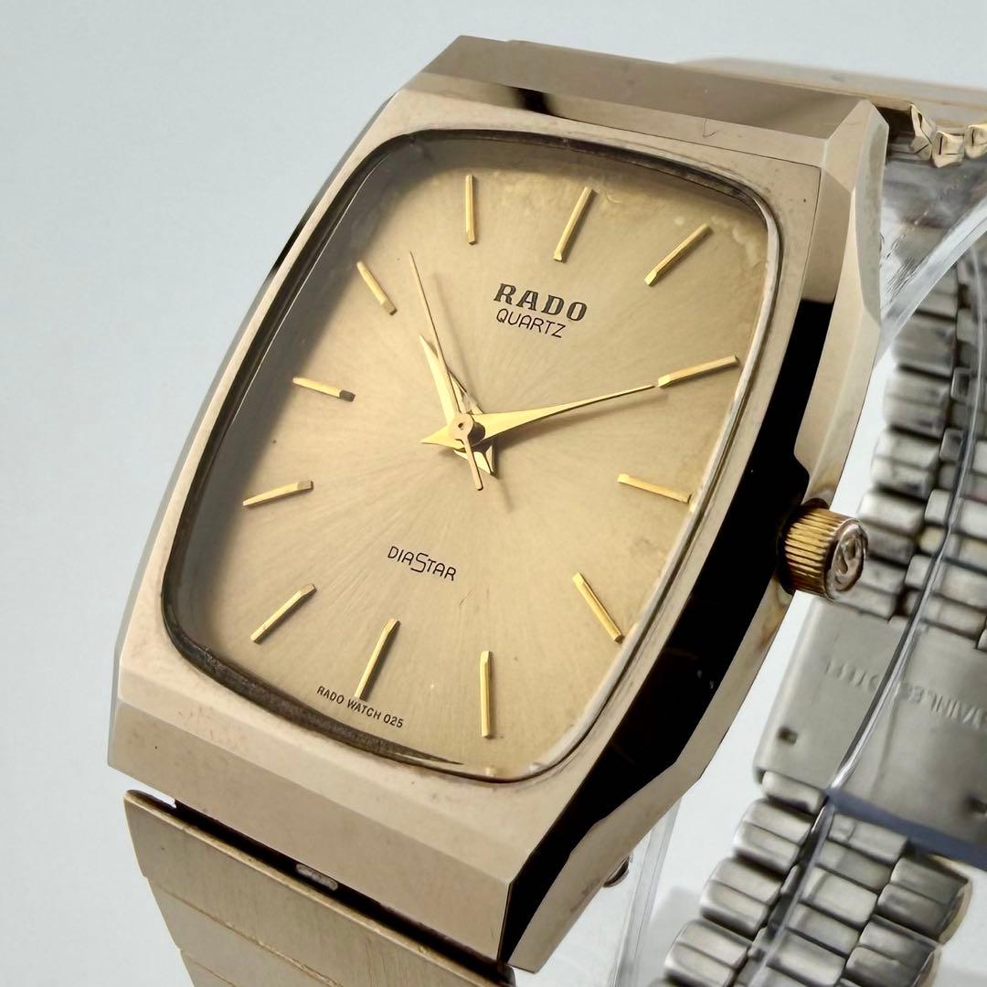 【新品電池/稼働】ラドー 132.9505.3 腕時計 ダイアスター ゴールド