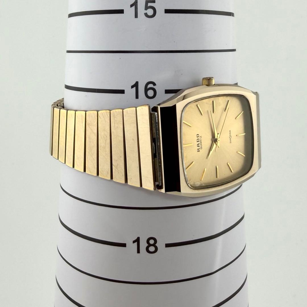 【新品電池/稼働】ラドー 132.9505.3 腕時計 ダイアスター ゴールド