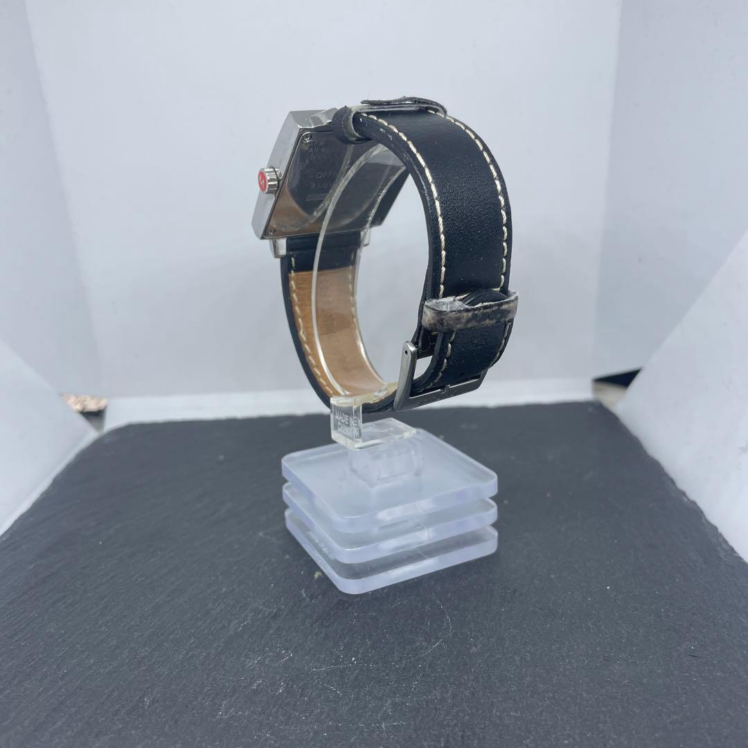 MONDAINE クォーツ腕時計 スクエア