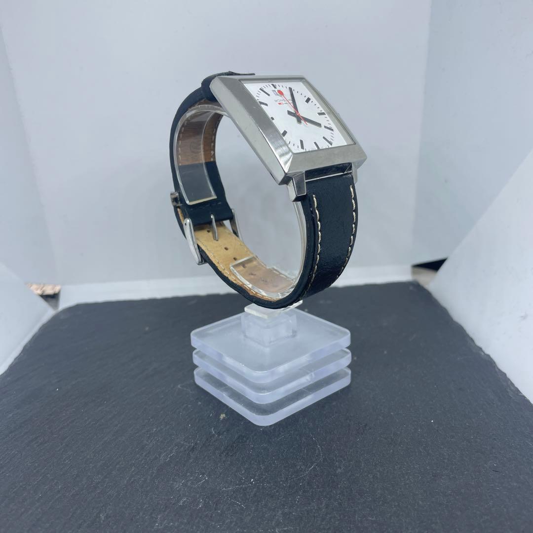 MONDAINE クォーツ腕時計 スクエア