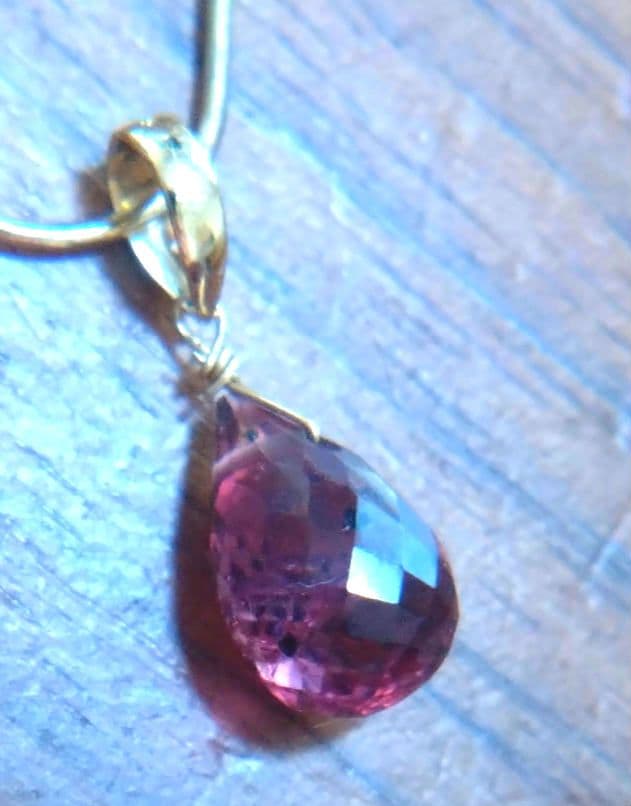 pekorin様 k18ネックレストップ　グレープガーネットあこや真珠4点