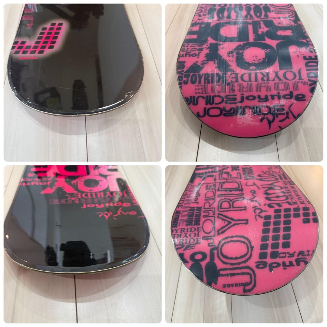 JOYRIDE 4点セット　スノーボード 黒/ピンク　145cm