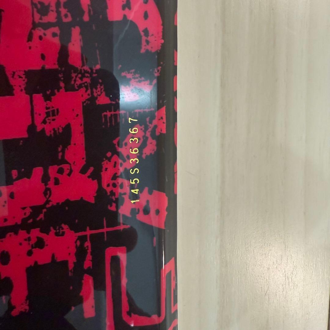 JOYRIDE 4点セット　スノーボード 黒/ピンク　145cm