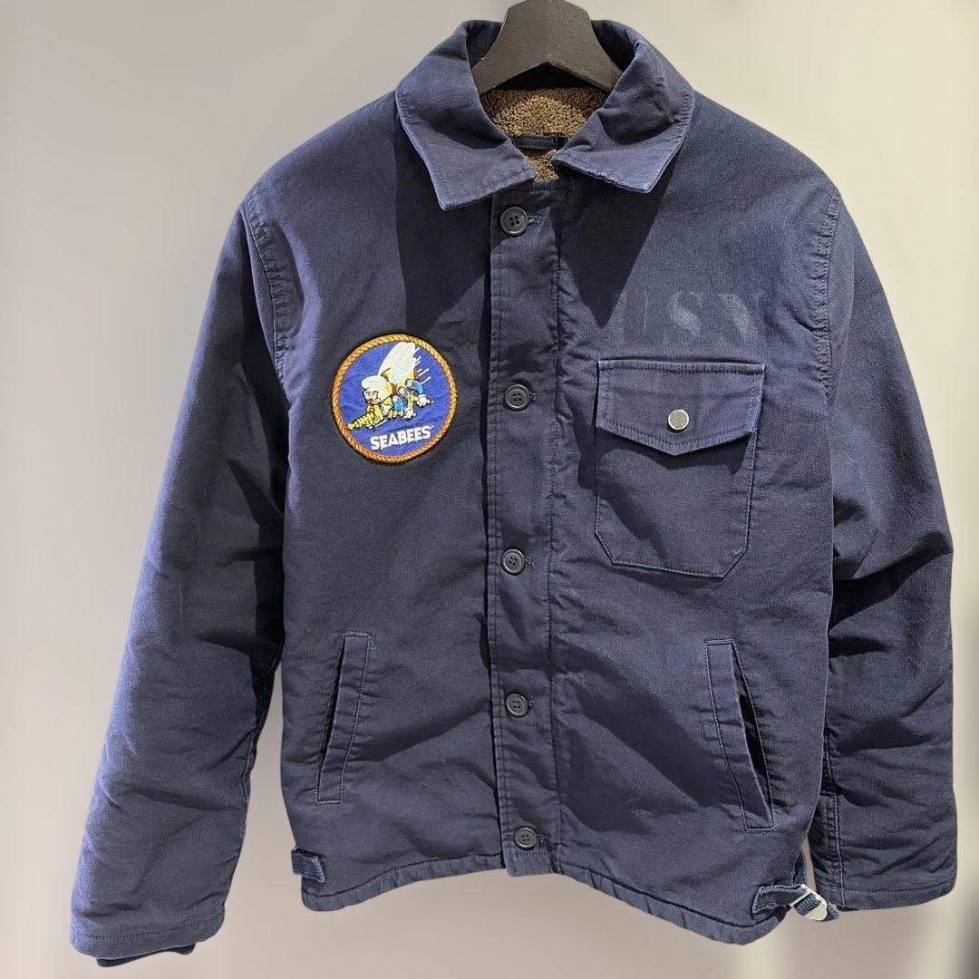 ゆ*け様 US NAVY デッキジャケット