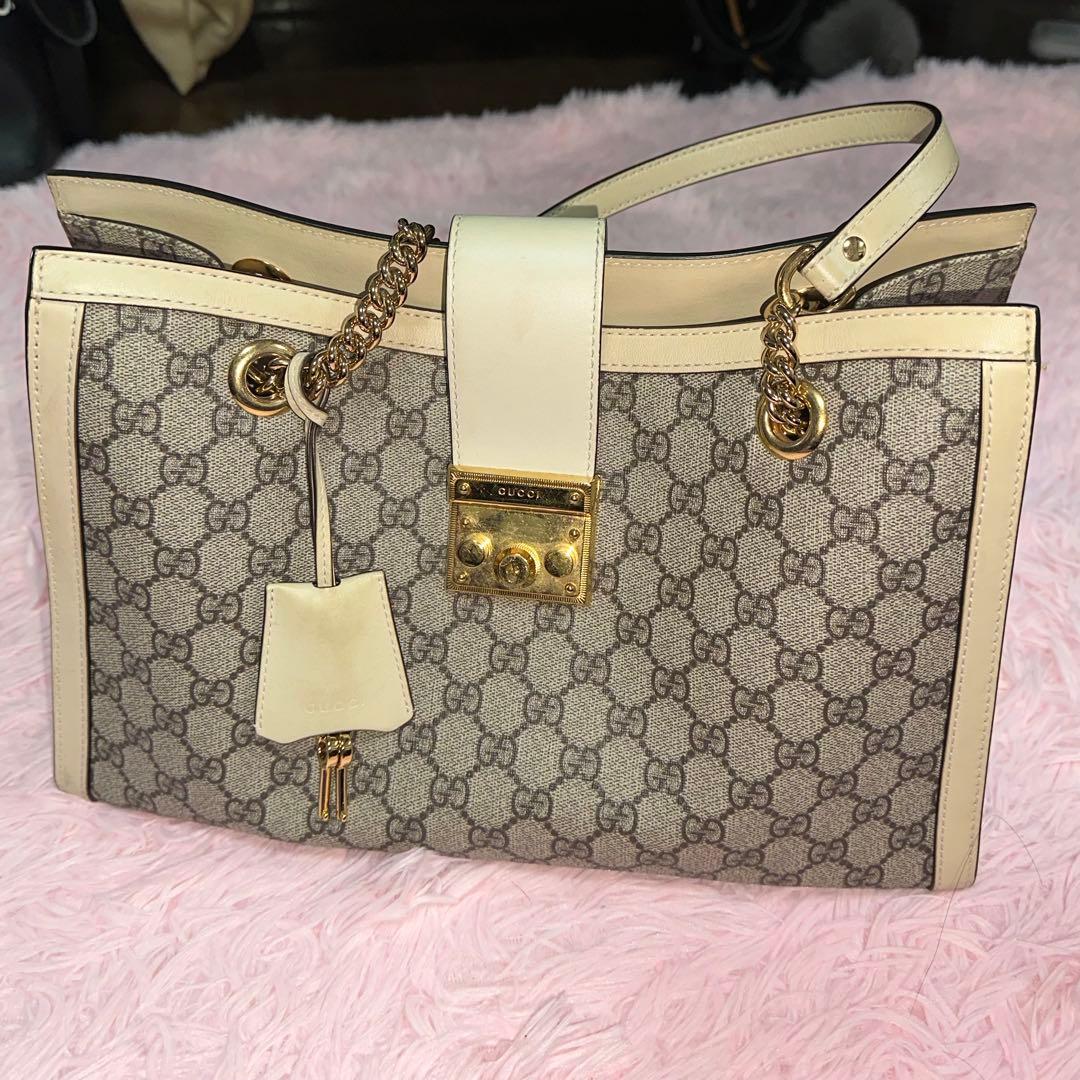 [2月末まで販売／値下げ可] GUCCI GGキャンバス トートバッグ