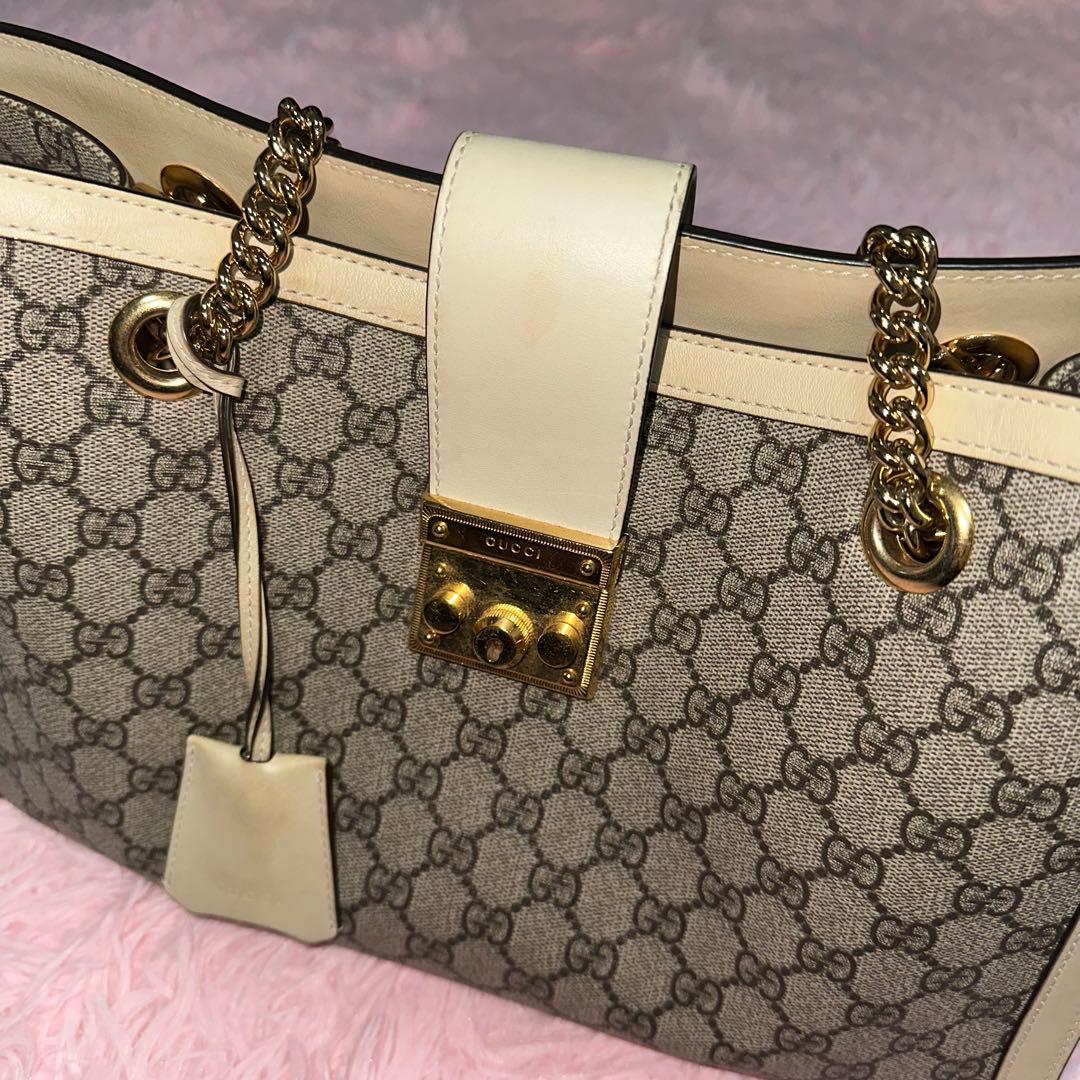 [2月末まで販売／値下げ可] GUCCI GGキャンバス トートバッグ