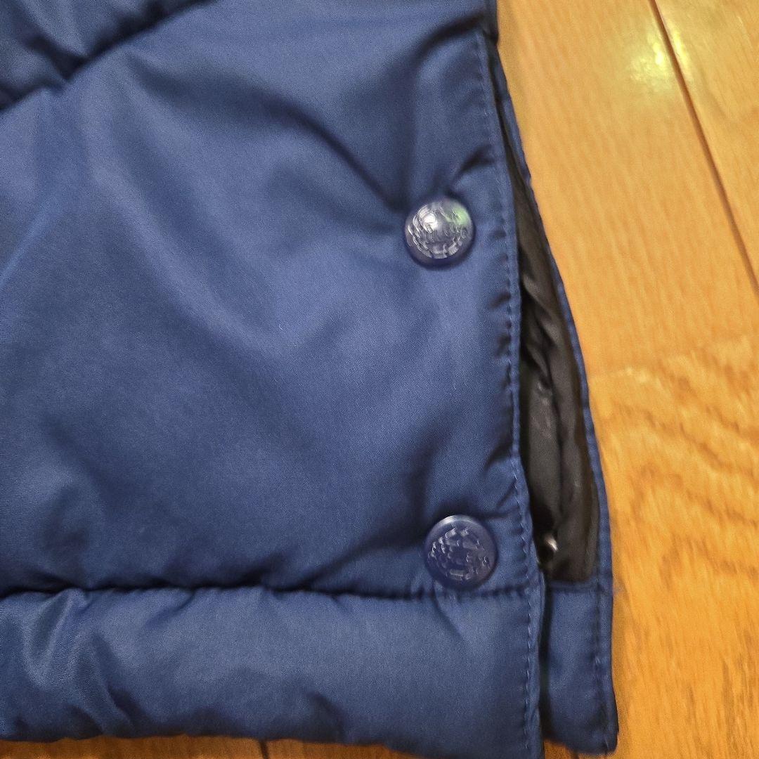 ATHLETA アスレタ ベンチコート 迷彩柄 ネイビーコート 防寒着 160