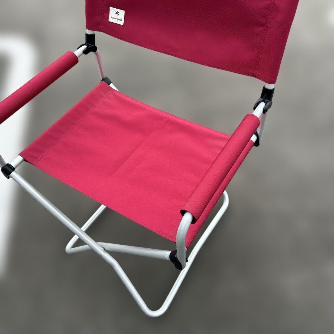  peak 折りたたみチェア バーガンディ　FD