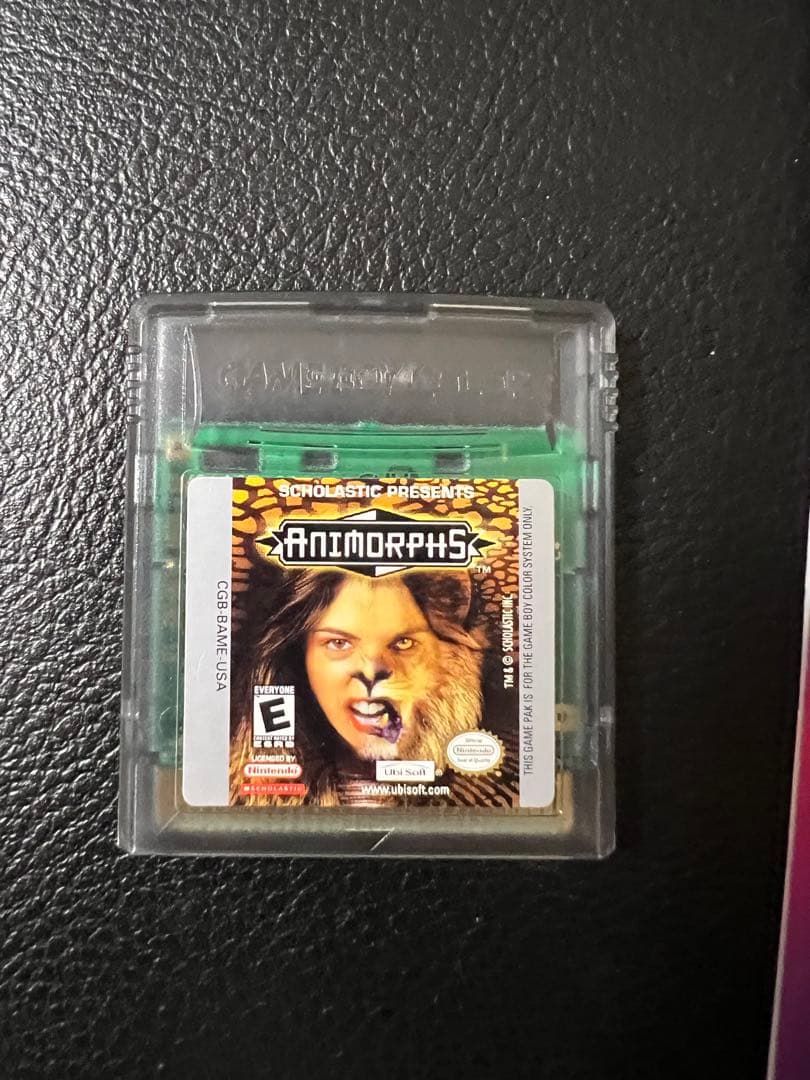 新品　Animorphs ゲームボーイ　海外版